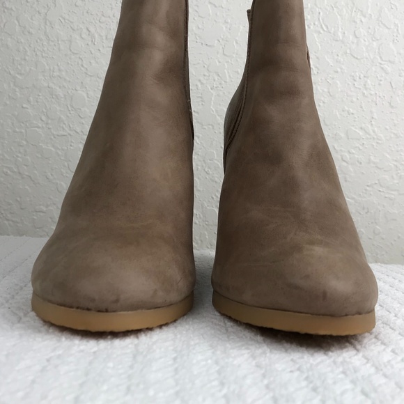 Coach Tan Wedge Ankle Boots - Picture 5 of 12